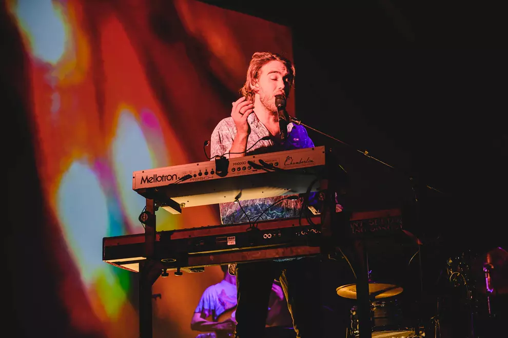 Matt Corby @ Kings Park. Pic by Liam Fawell