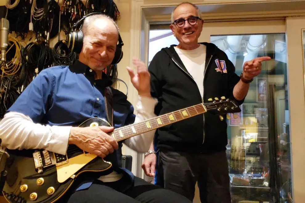 Wayne Kramer and Bob Ezrin of MC5