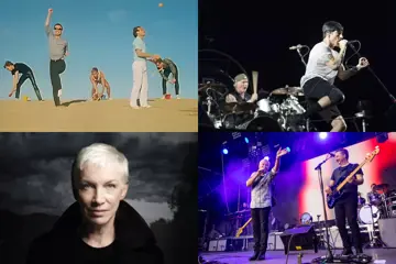 Men At Work, Red Hot Chili Peppers, Annie Lennox, Icehouse