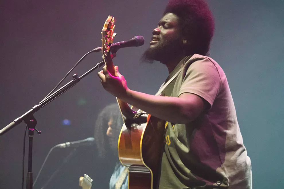 Michael Kiwanuka @ RAC Arena. Pic by Linda Dunjey