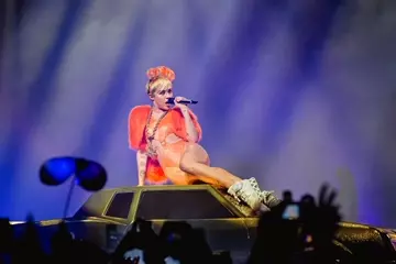 Miley Cyrus. Pic by Court McAllister.