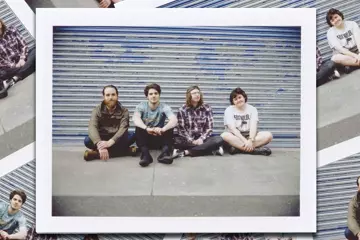 From left: Sean Huber, Jake Ewald, Ian Farmer and Brendan Lukens. Pic by Kane Hibberd