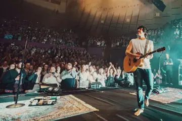 Morgan Evans at the Sydney Opera House