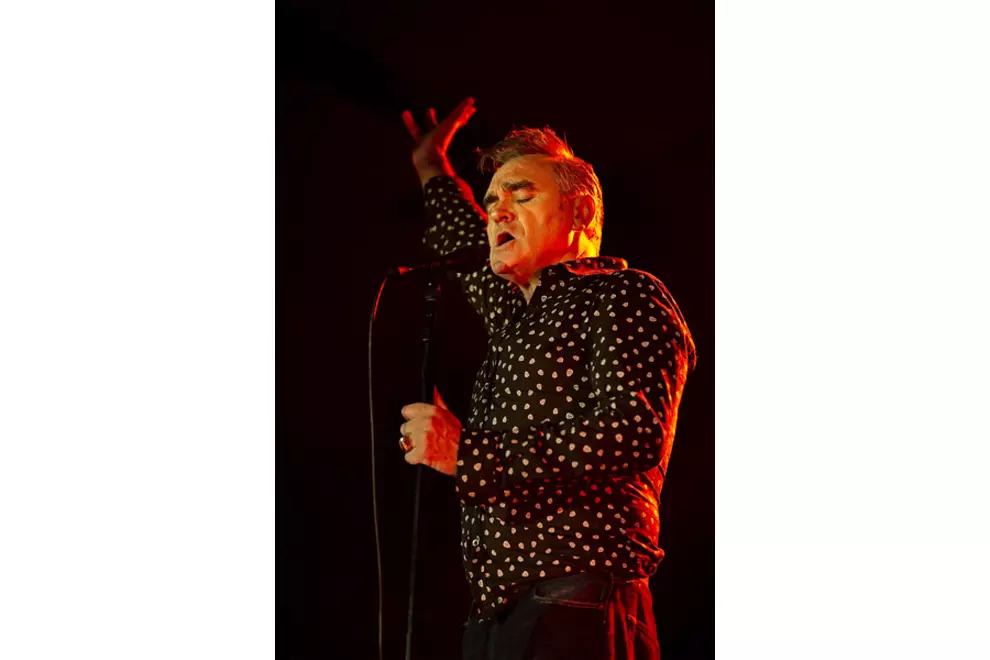 Morrissey, Pic by Kane Hibberd