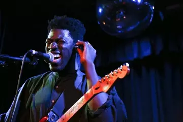 Moses Sumney @ The Toff In Town. Pic by Chelsea Dennison