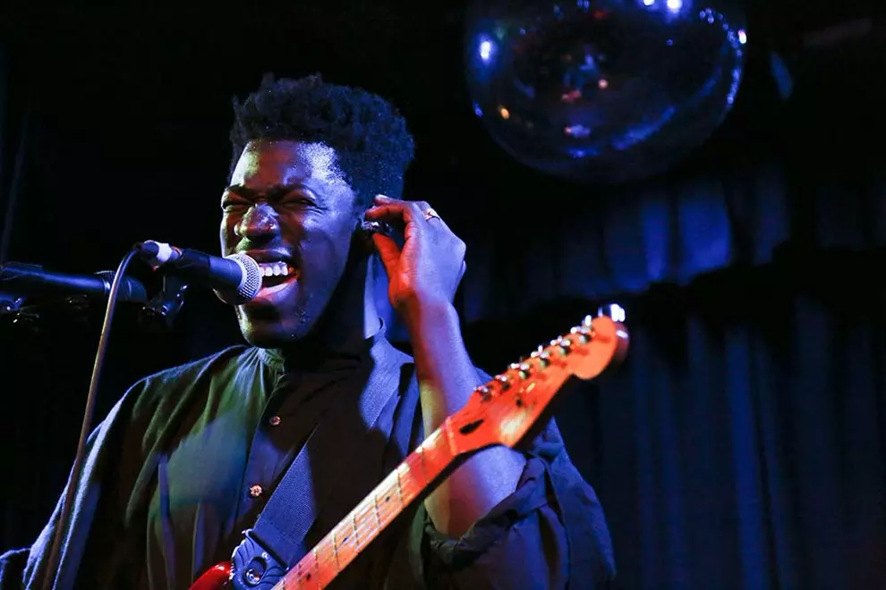 Moses Sumney @ The Toff In Town. Pic by Chelsea Dennison