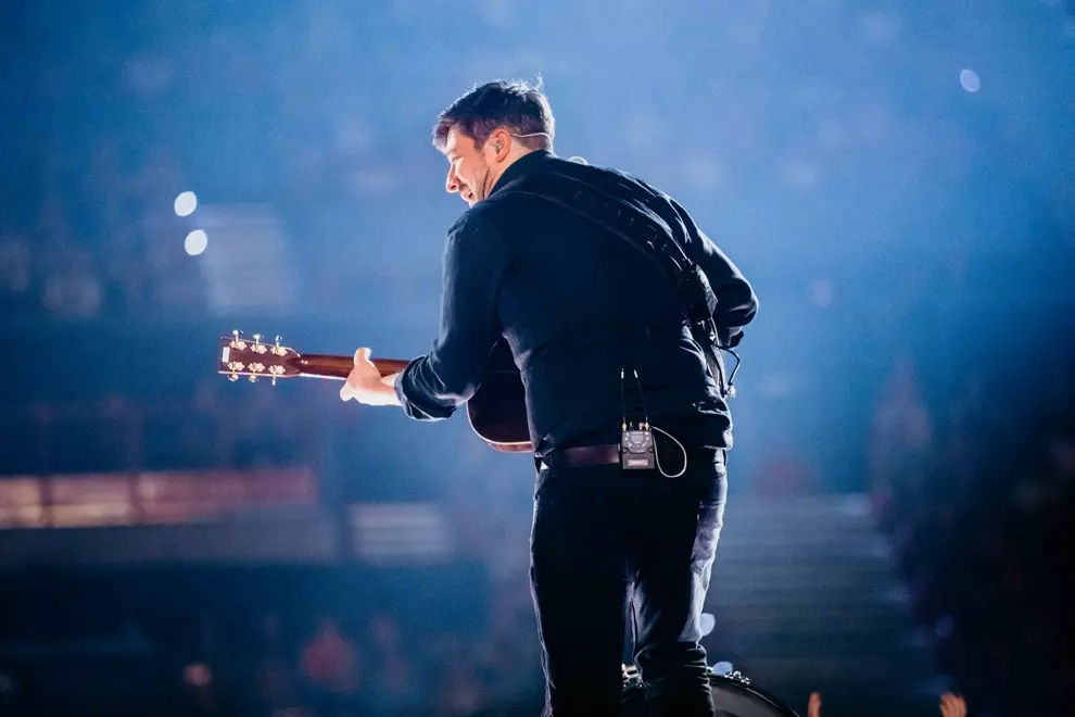 Mumford & Sons @ Brisbane Entertainment Centre. Photos by Claudia Ciapocha.