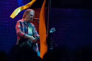 Neil Young & Crazy Horse performing live