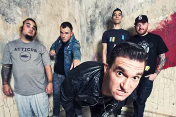 New Found Glory with Steve Klein (far right)