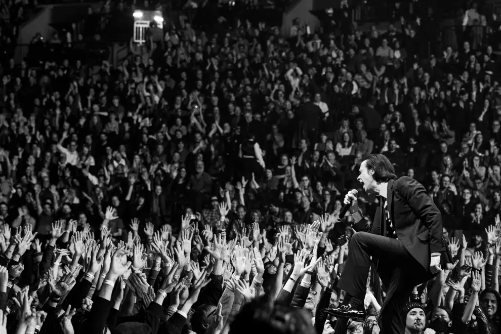 Nick Cave & The Bad Seeds performing live