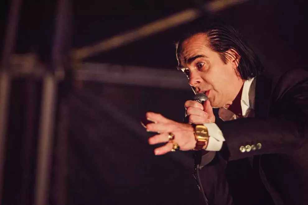 Nick Cave. Pic by Court McAllister.