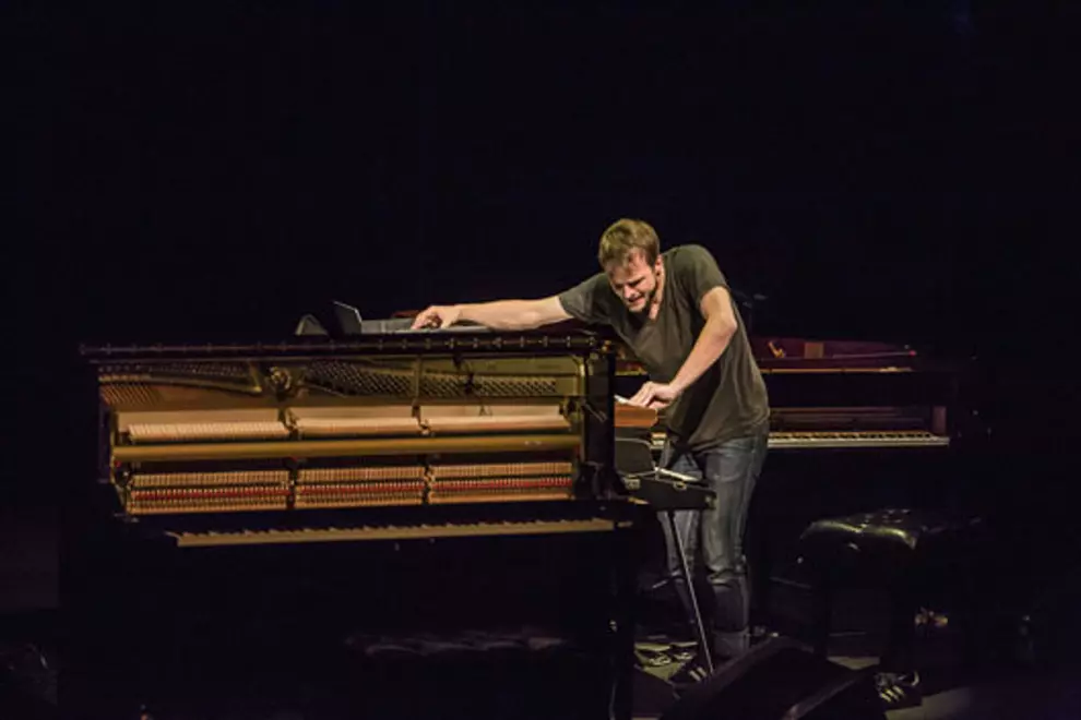 Nils Frahm. Pic by Rohan Anderson.