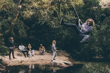 Ocean Alley during the 'In Purple' era