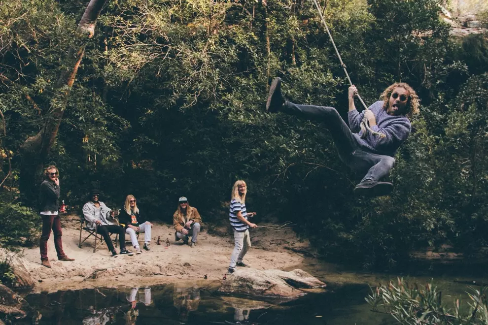 Ocean Alley during the 'In Purple' era