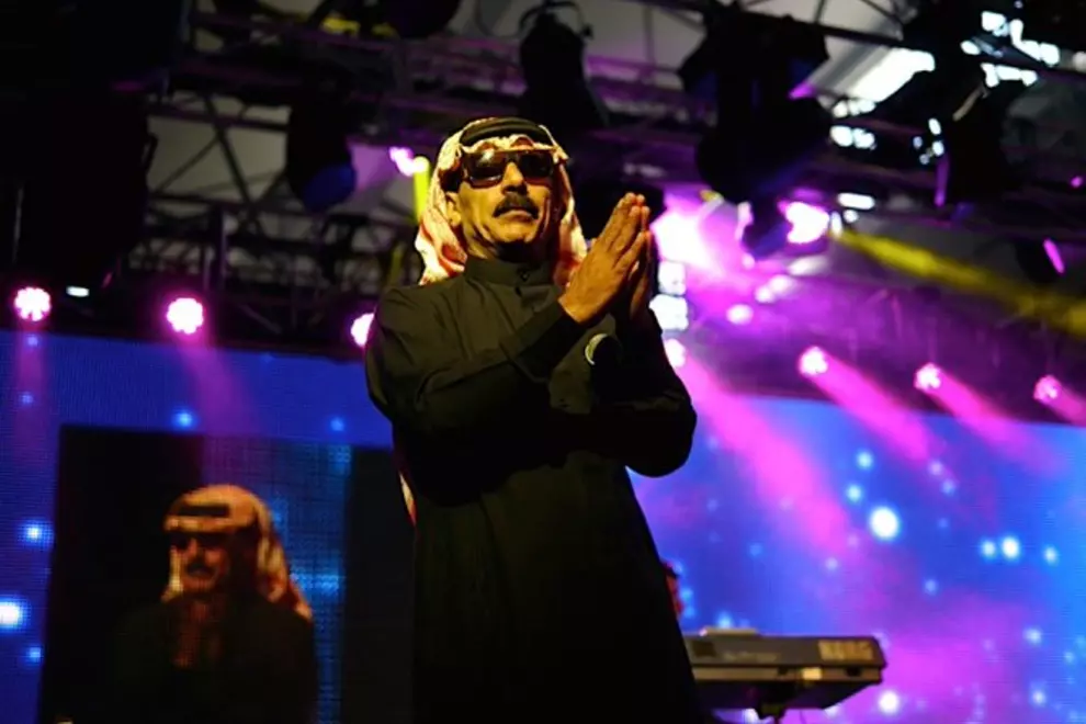 Omar Souleyman. Pic by Rhys Anderson.