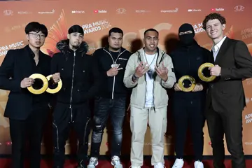 ONEFOUR, Hugo Hui, Bailey Pickles at the 2024 APRA Awards