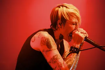 Pictured: Lead singer Otep Shamaya