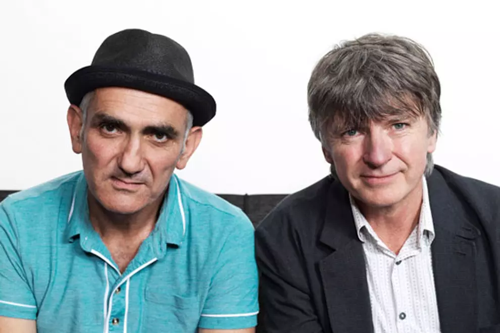 Kelly and Finn performing at the Opera House this morning