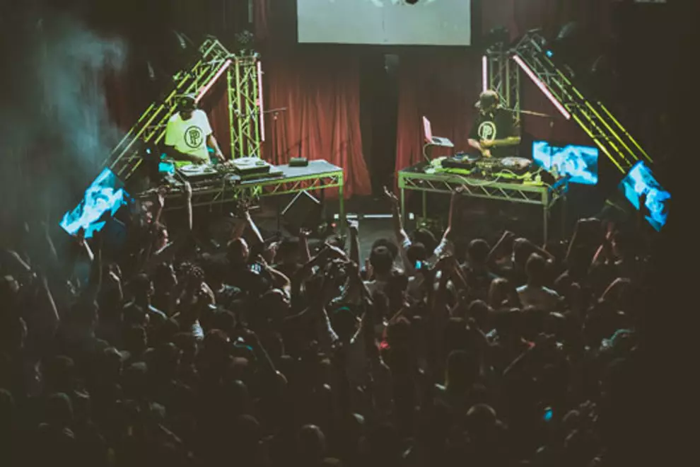 Pete Rock and DJ Premier. Pic by James Killian.