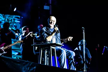 Phil Collins. Photos by Lucinda Goodwin.
