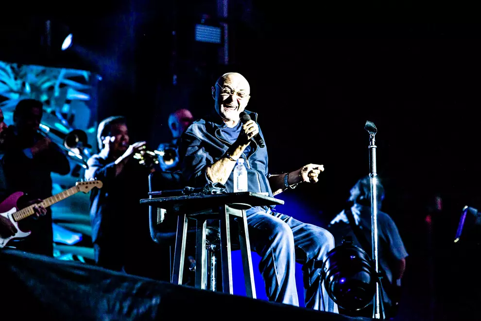Phil Collins. Photos by Lucinda Goodwin.