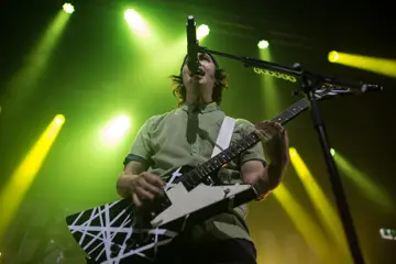 Pierce The Veil performing live in 2023