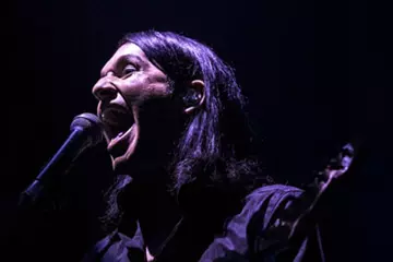 Placebo. Pic by Peter Sharp.