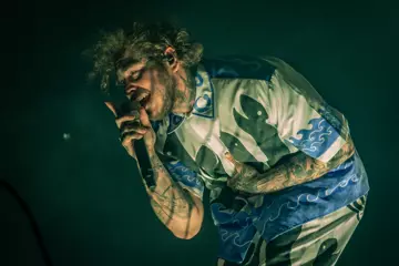 Post Malone. Photos by Clinton Hatfield.
