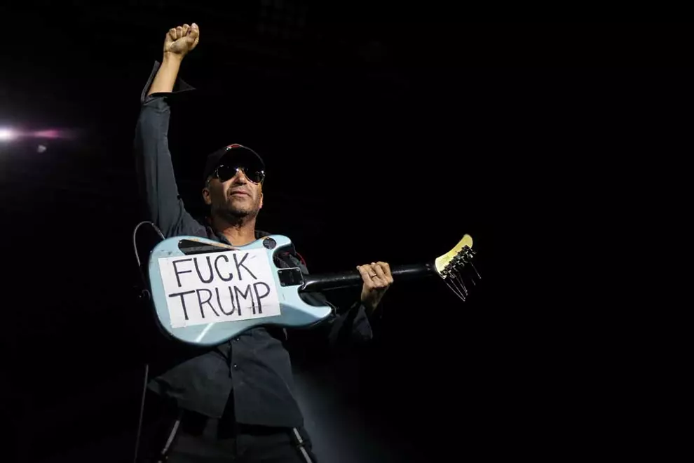 Tom Morello with Prophets Of Rage @ Hordern Pavilion, 2018. Photo by Josh Groom.