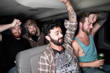 The former lineup of Protest The Hero