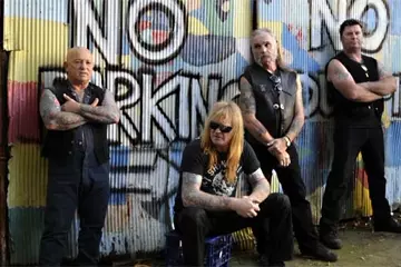 Angry Anderson with Rose Tattoo