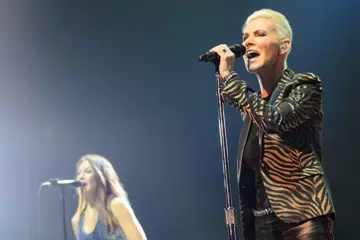 Fredriksson performing in Brisbane in 2015. Pic by John Stubbs.