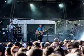 RÜFÜS at ListenOut. Pic by Anna Warr