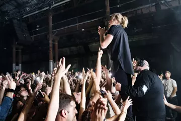 RÜFÜS DU SOL @ Carriageworks, 2019. Pic by Clare Hawley