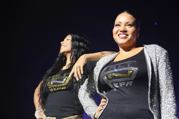 Salt N Pepa. Pic by Angela Padovan.