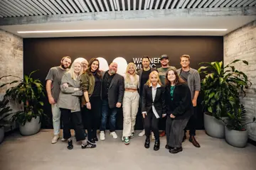 Sara Berki & the Warner Music Australia team