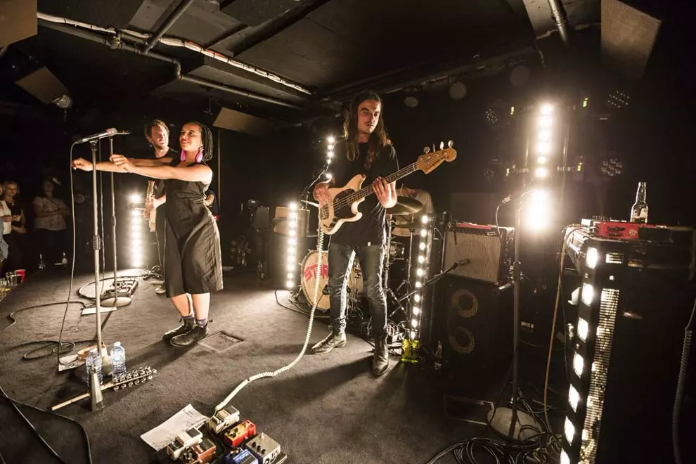 Saskwatch @ The Basement, pic by Rohan Anderson