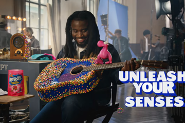 Shaboozey in Nerds advertisement