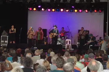 Shane Howard rocking solid at Woodford