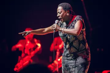 Sharon Jones & The Dap Kings. Pic by Phil Kitt.