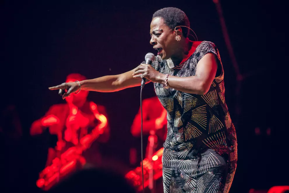 Sharon Jones & The Dap Kings. Pic by Phil Kitt.