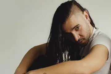 Skrillex. Pic by Coughs, edit by Marilyn Hue