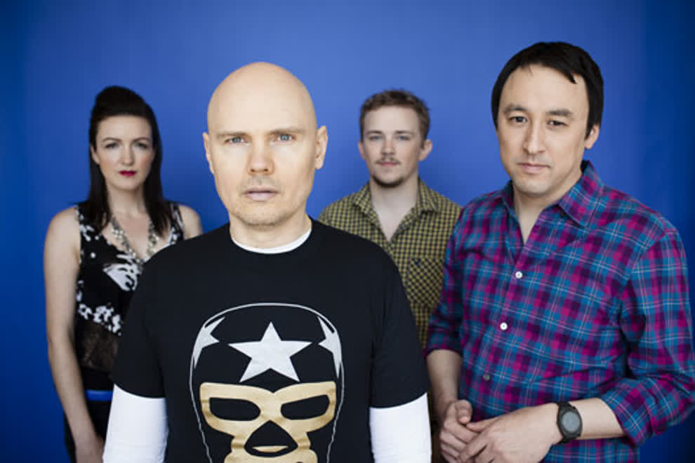 Corgan fronting The Smashing Pumpkins