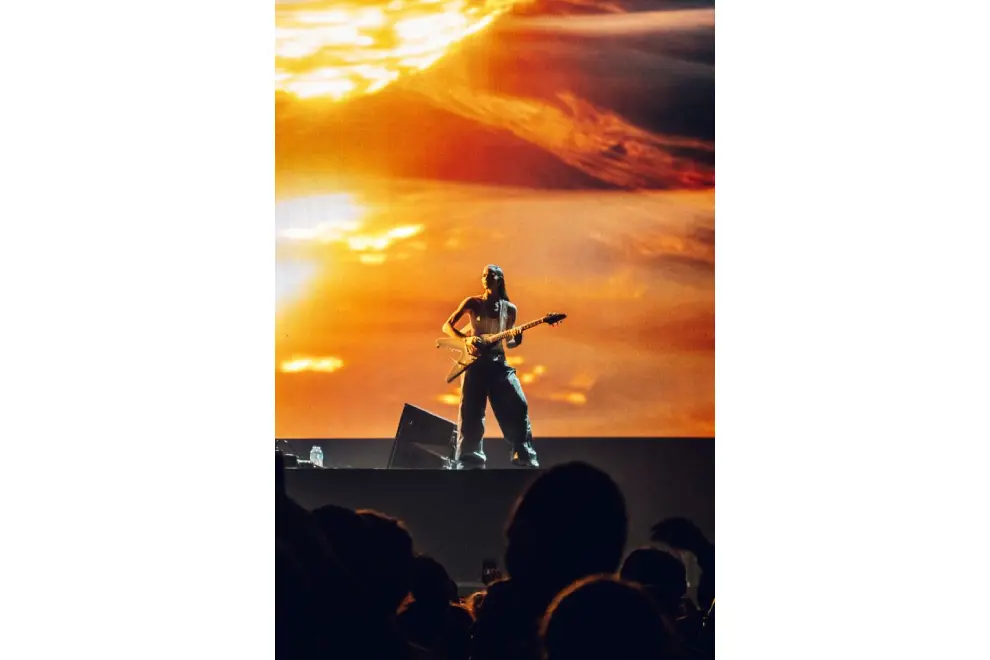 Sofi Tukker at John Cain Arena for AO Live