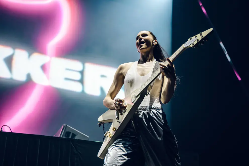 Sofi Tukker at John Cain Arena for AO Live