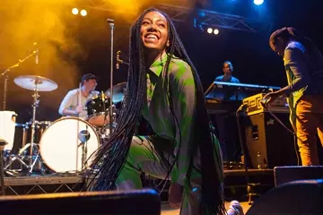 Solange @ Sydney's Metro Theatre in 2014. Pic by Clare Hawley.