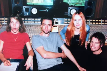 Something For Kate with producer Trina Shoemaker