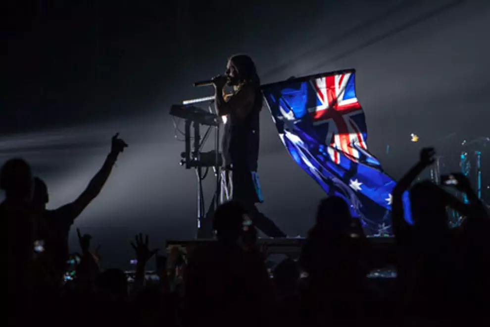 30 Seconds To Mars. Pic by David Harris.