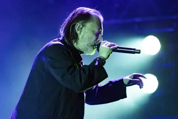 Thom Yorke at the Sydney Opera House Forecourt