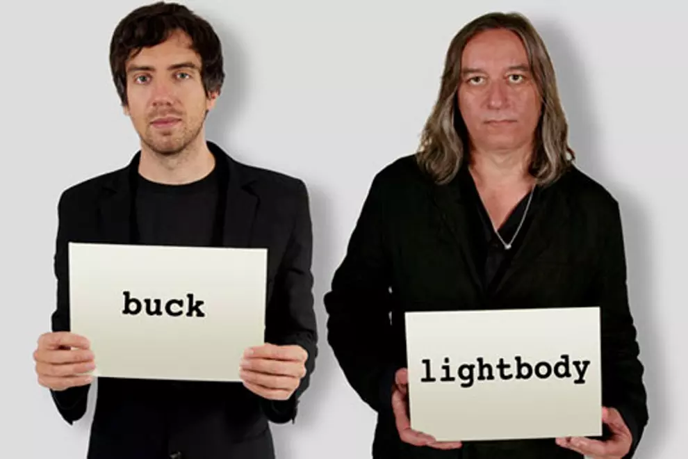 Tired Pony's Gary Lightbody and Peter Buck